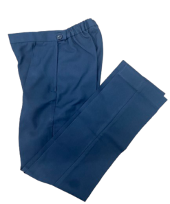 Navy Elasticated Slax