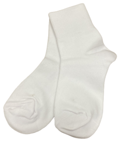 White Stay Up Anklet Sox